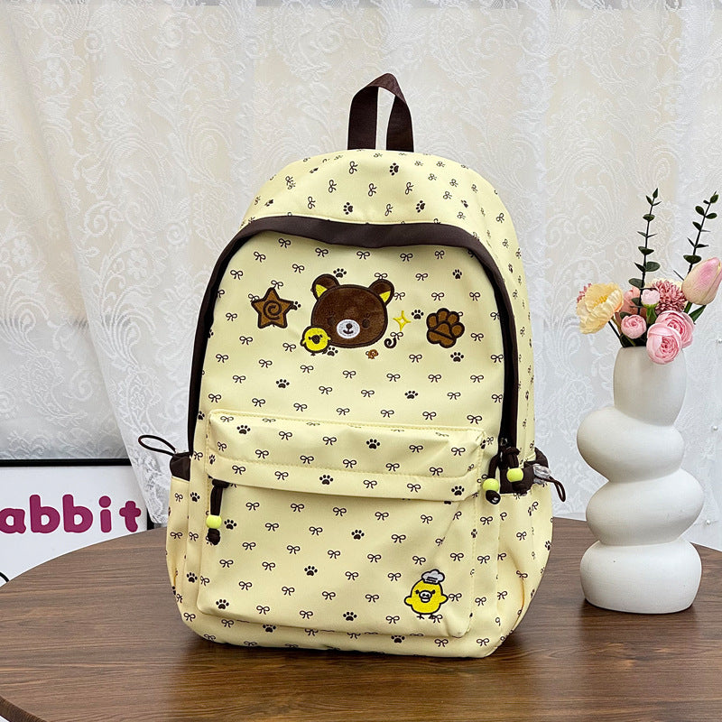 Cute Illustrated Animal-Themed Backpack Stornfield