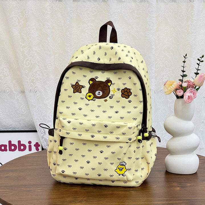 Cute Illustrated Animal-Themed Backpack Stornfield