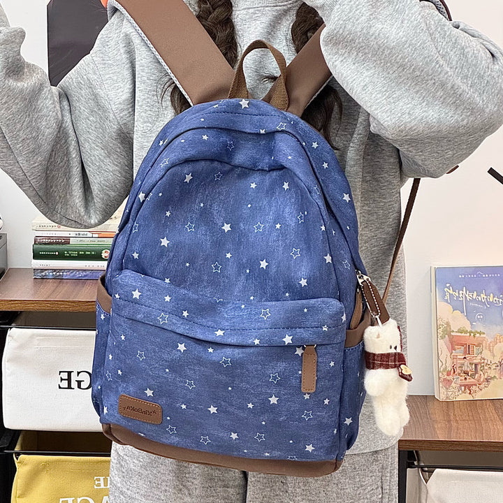 Star-Patterned Casual Backpack Stornfield 1791204559