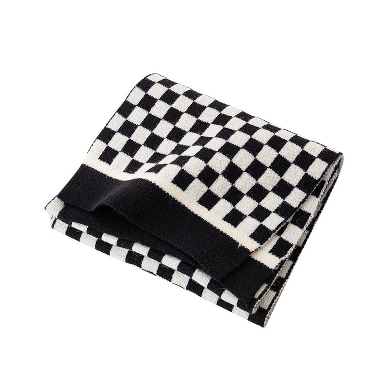 Women Stylish Check Scarf Stornfield