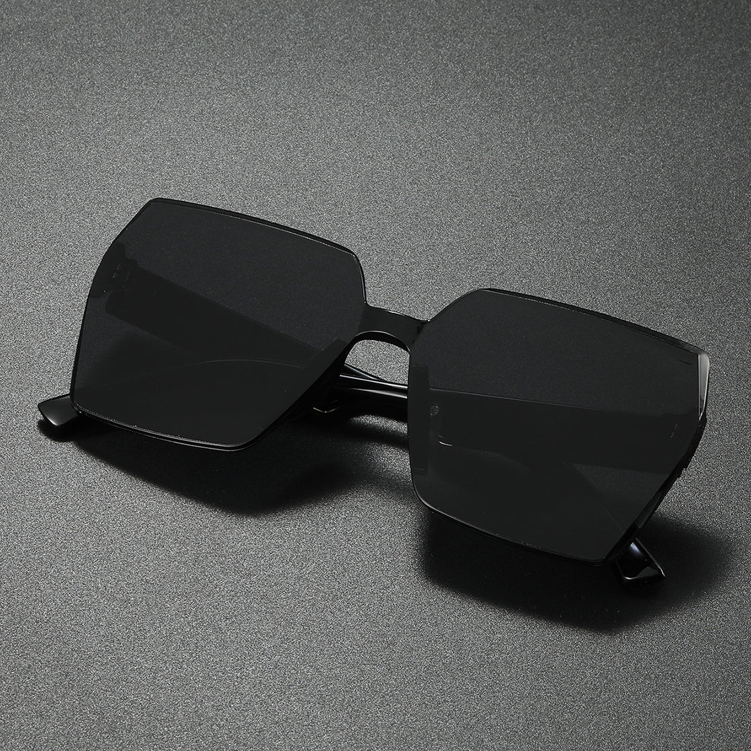 Luxurious Oversized Hexagonal Sunglasses Stornfield