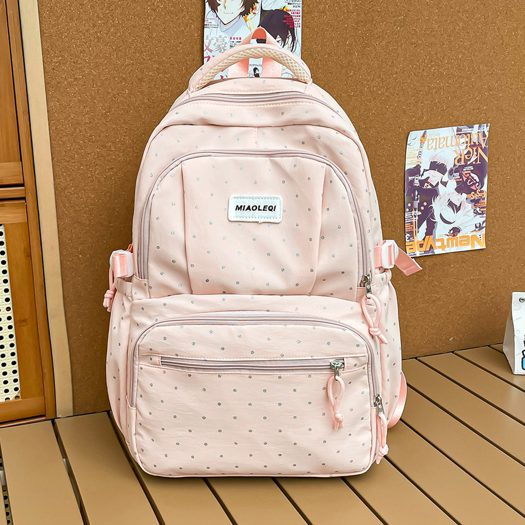 Multifunctional Polka Dot Backpack Stornfield