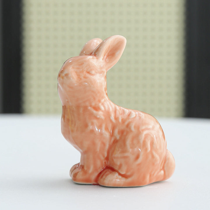 Whimsical Ceramic Rabbit Sculpture Stornfeild