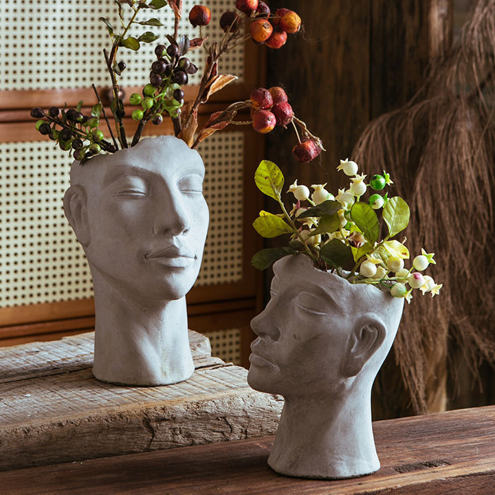 Decorative Sculpture Head Stornfield