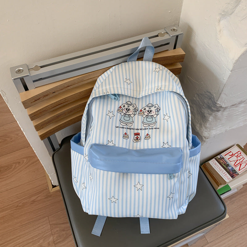 Backpack with Colorful Animal Design and Practical Compartments Stornfield