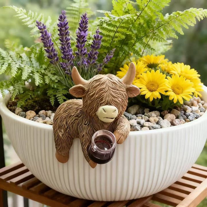 Decorative Highland Cattle Figure Stornfield