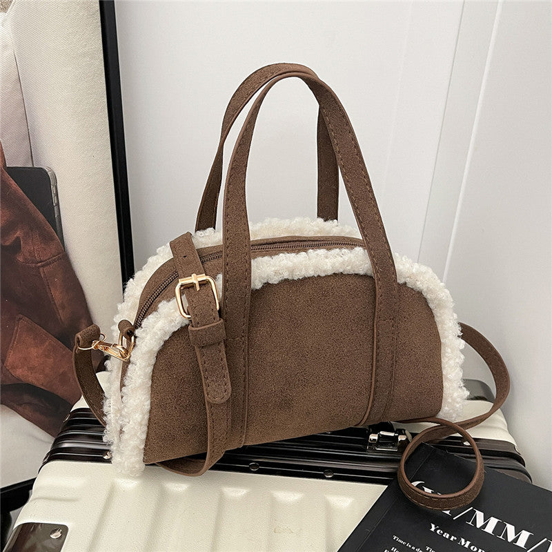 WoCozy Plush Texture Handbag Stornfield