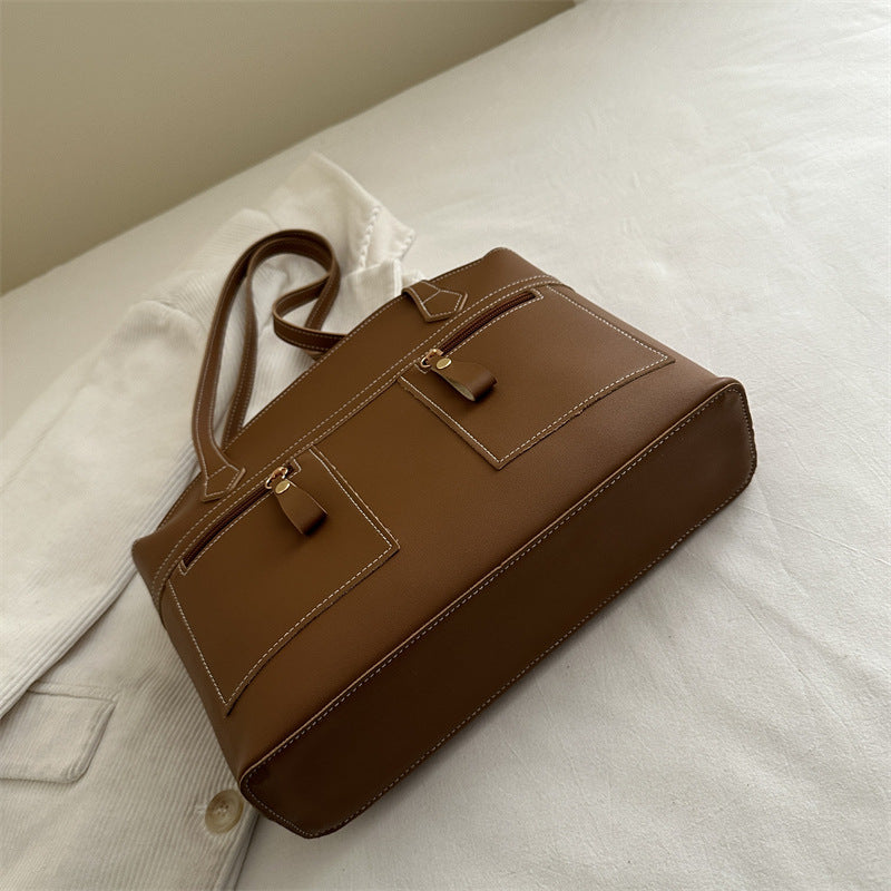 Stylish Multi-Pocket Tote Bag