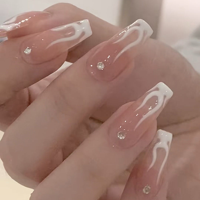 Artistic Nail Extensions with Glamorous Design Stornfield