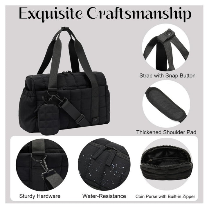 Versatile sports bag with removable accessories Stornfield