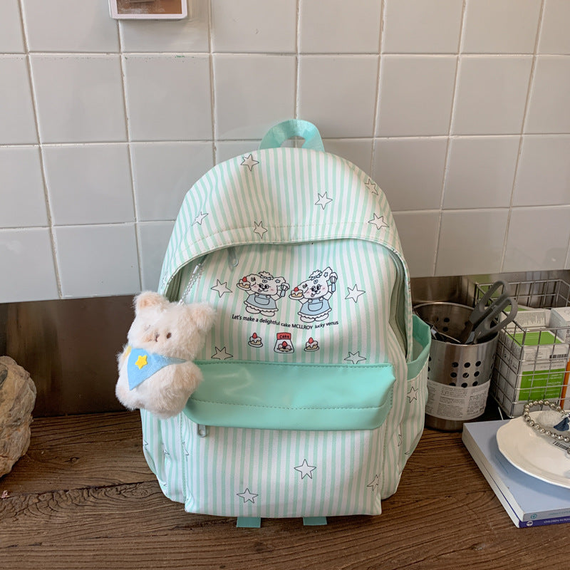 Backpack with Colorful Animal Design and Practical Compartments Stornfield
