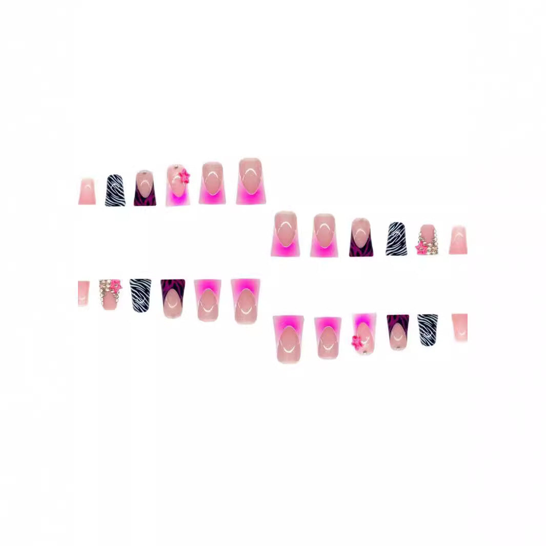 Artistic Glitter Nail Extensions Stornfield