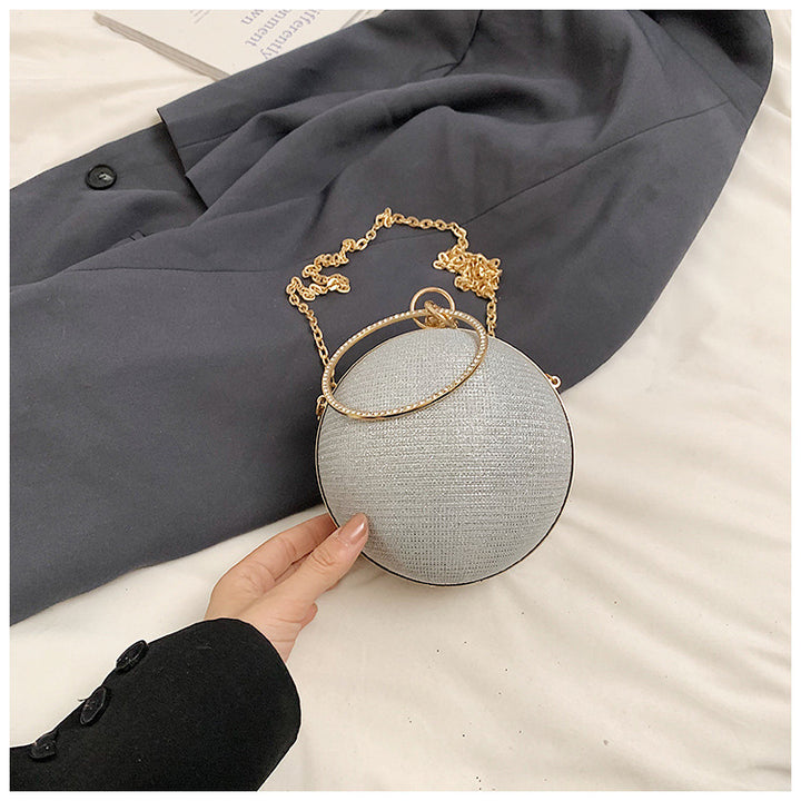 Glamorous Round Evening Purse