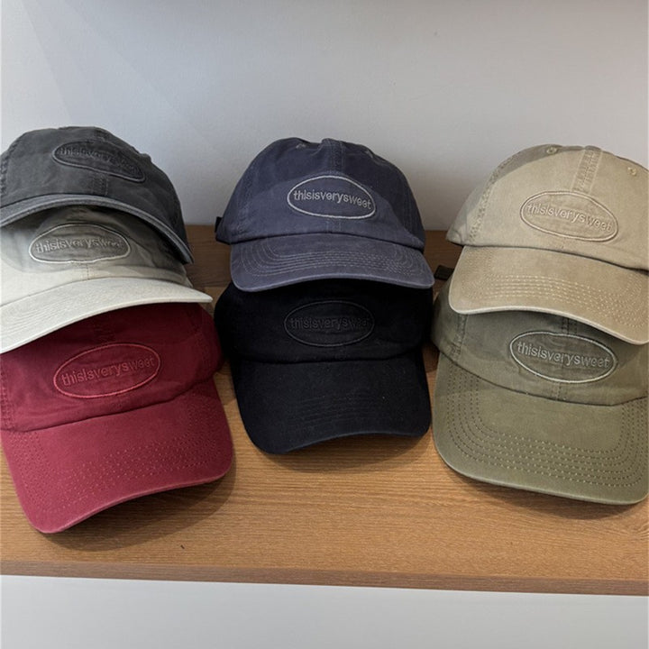 Men's Casual Distressed Cotton Baseball Cap Stornfield