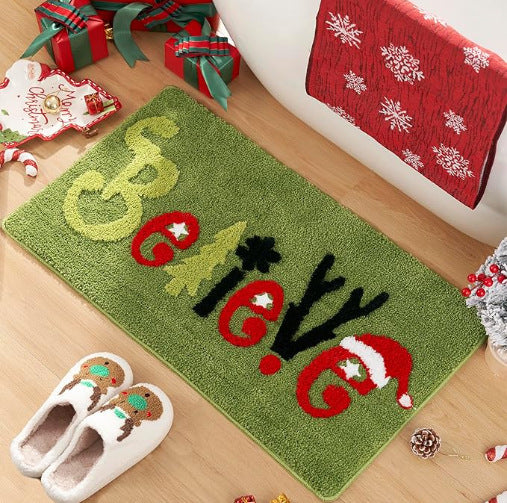 Whimsical Gnome-Themed Bath Mat Stornfield