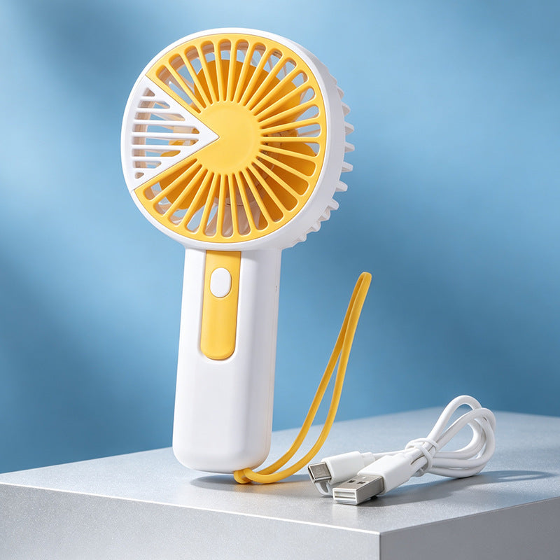 Ladies Portable Hand Fan with USB Charging Function and Ergonomic Design Stornfield