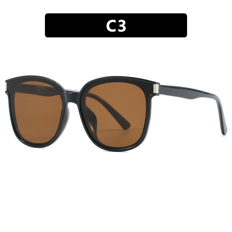 Women's stylish sunglasses with high-quality, transparent plastic frame Stornfield