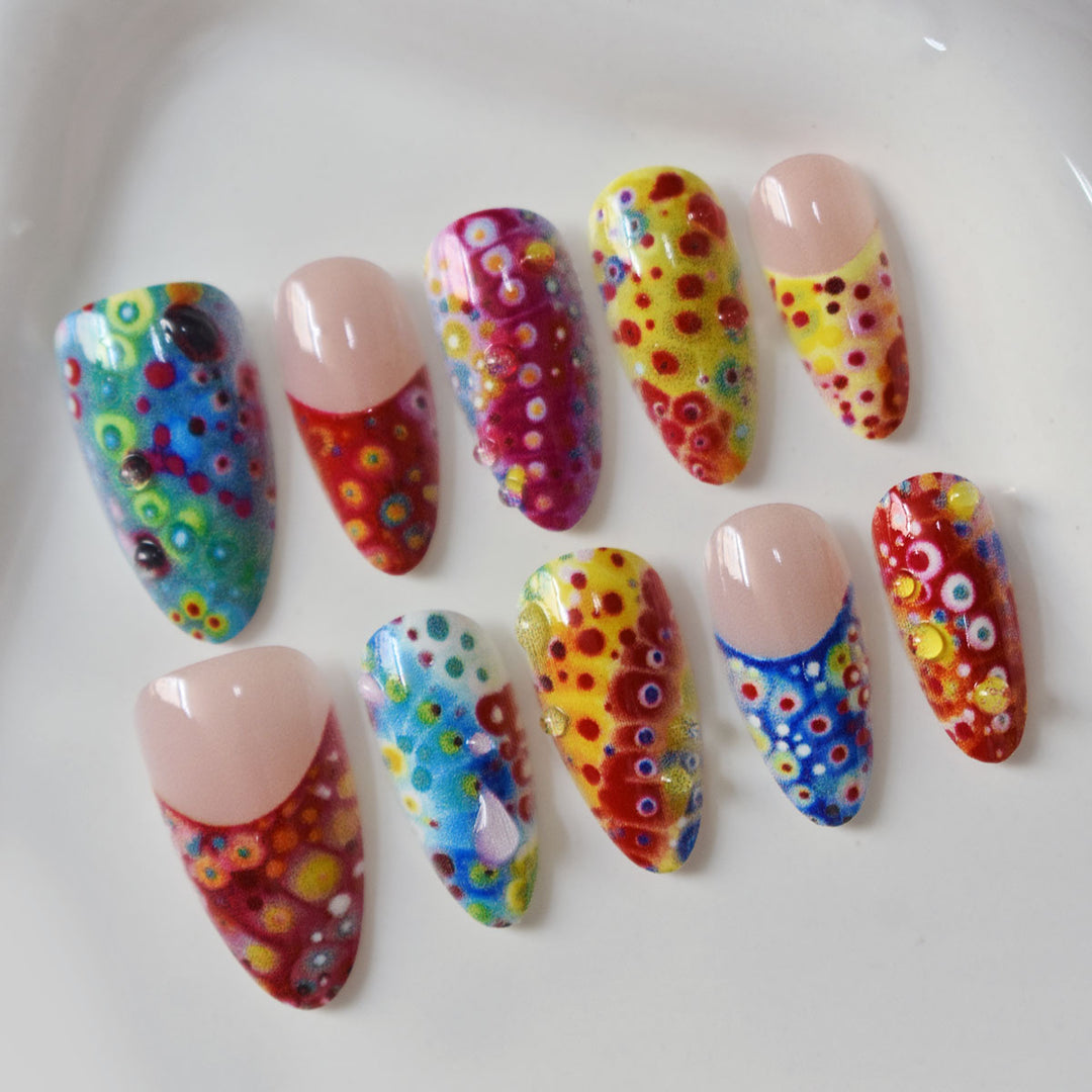 Artistic Fantasy Press-On Nail Set Stornfield