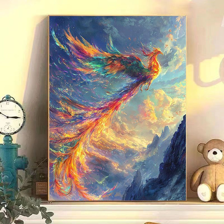 Abstract Phoenix Wall Art Print Stornfield
