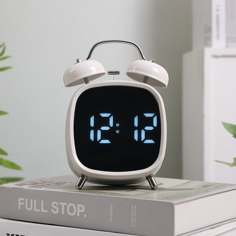 Digital Alarm Clock in Retro Style Stornfield