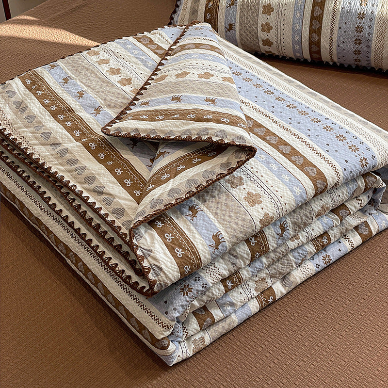 Soft Reversible Patterned Quilt