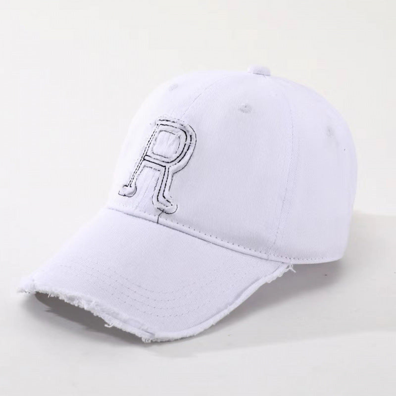 Women's Distressed Embroidered Baseball Cap Stornfield