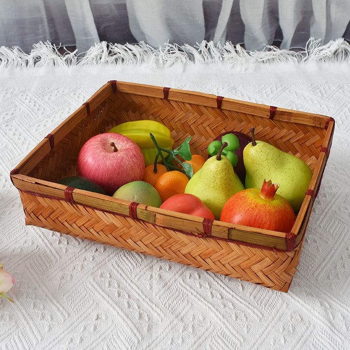 Handcrafted Woven Storage Tray Stornfield