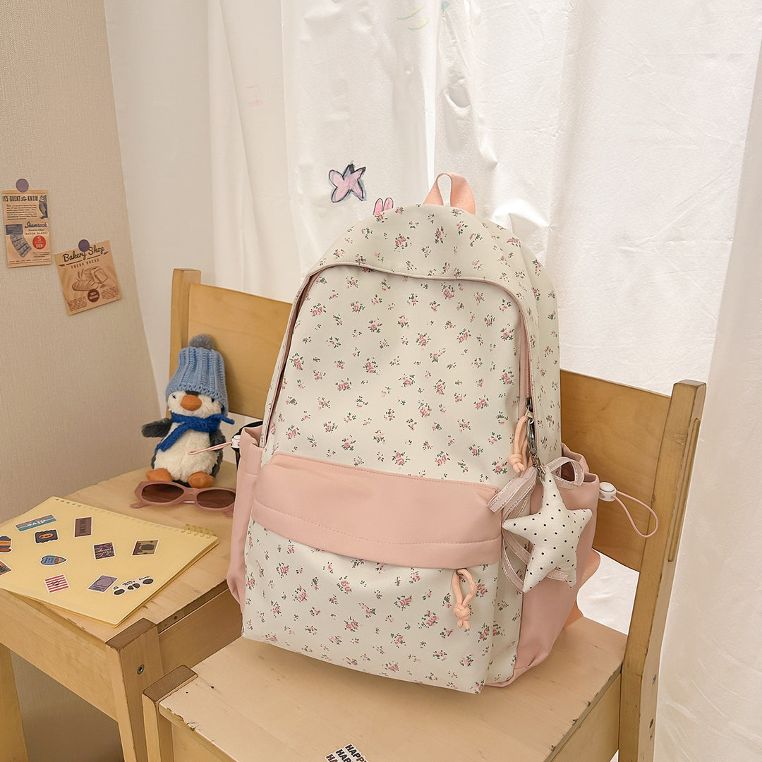 Floral-Printed Casual Backpack Stornfield