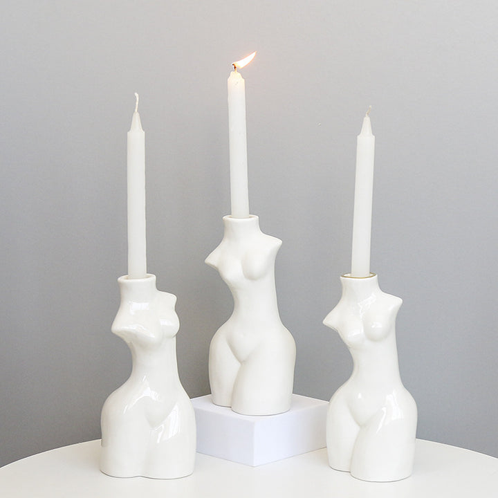Sculptural Body-Shaped Vase Stornfeild