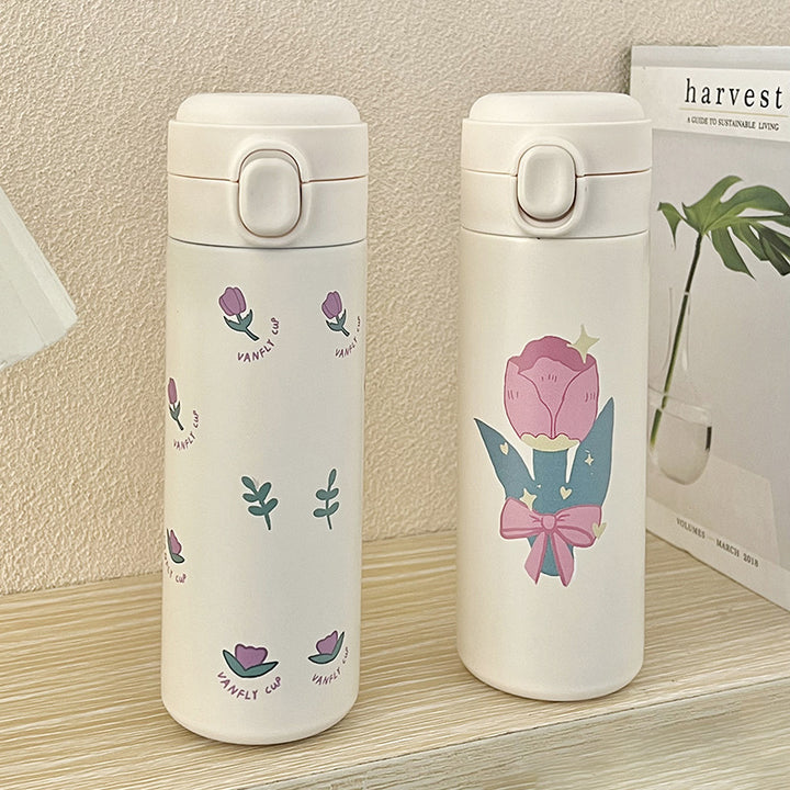 Women's Insulated Drinking Bottle with Innovative Leak Proof Stornfield