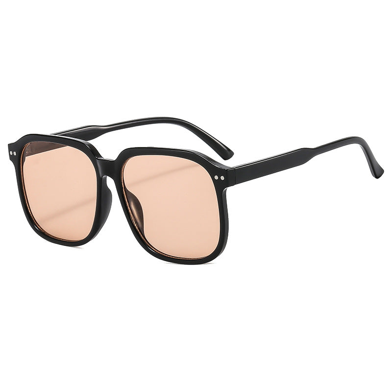 Women's square sunglasses with modern plastic frame Stornfield
