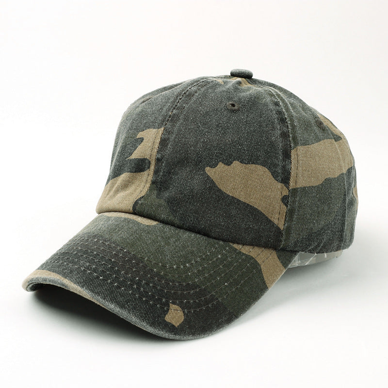 Unisex Camo Print Adjustable Baseball Cap Stornfield
