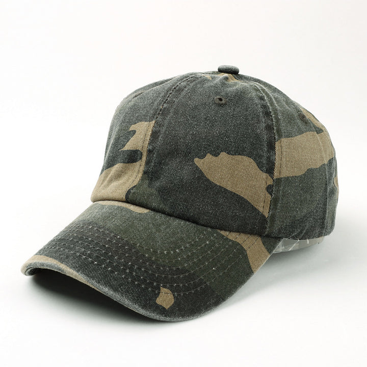 Unisex Camo Print Adjustable Baseball Cap Stornfield