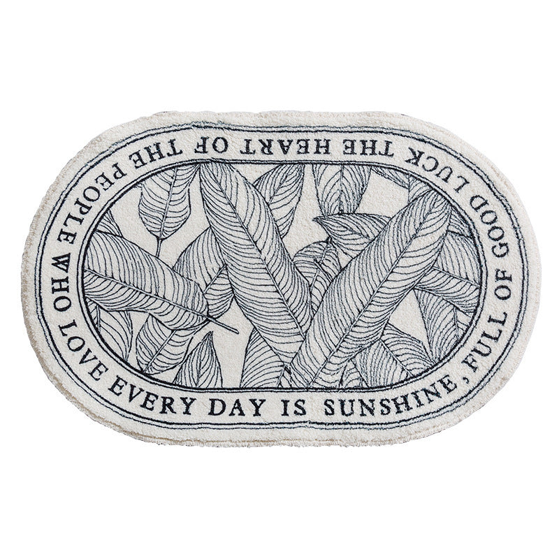 Floral Emblazoned Area Mat Stornfield