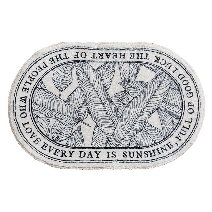Floral Emblazoned Area Mat Stornfield