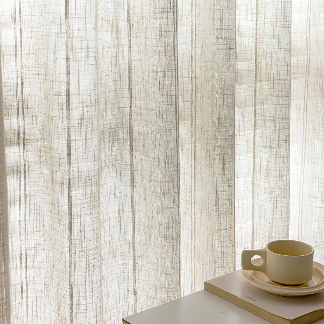 Textured Linen Curtains Stornfield