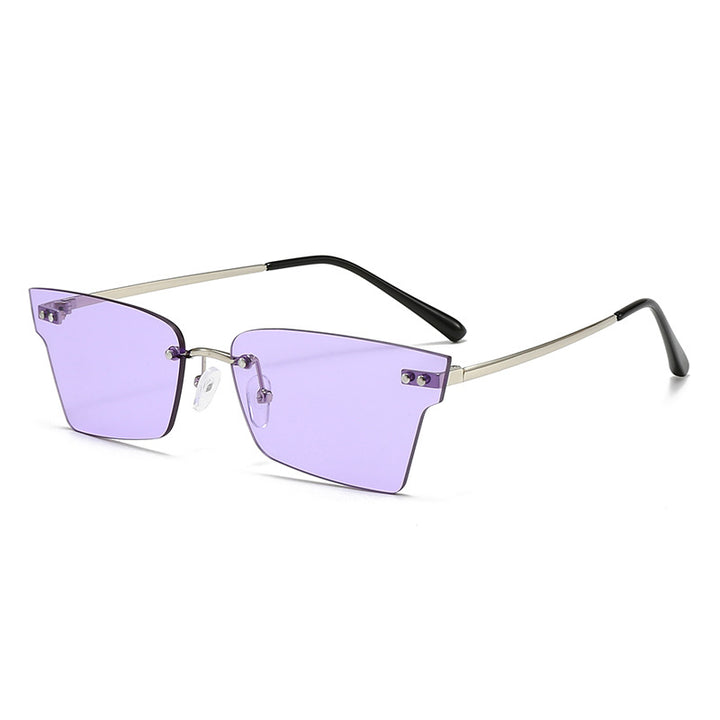 Ladies trendy geometric sunglasses with ultra-light frame Stornfield