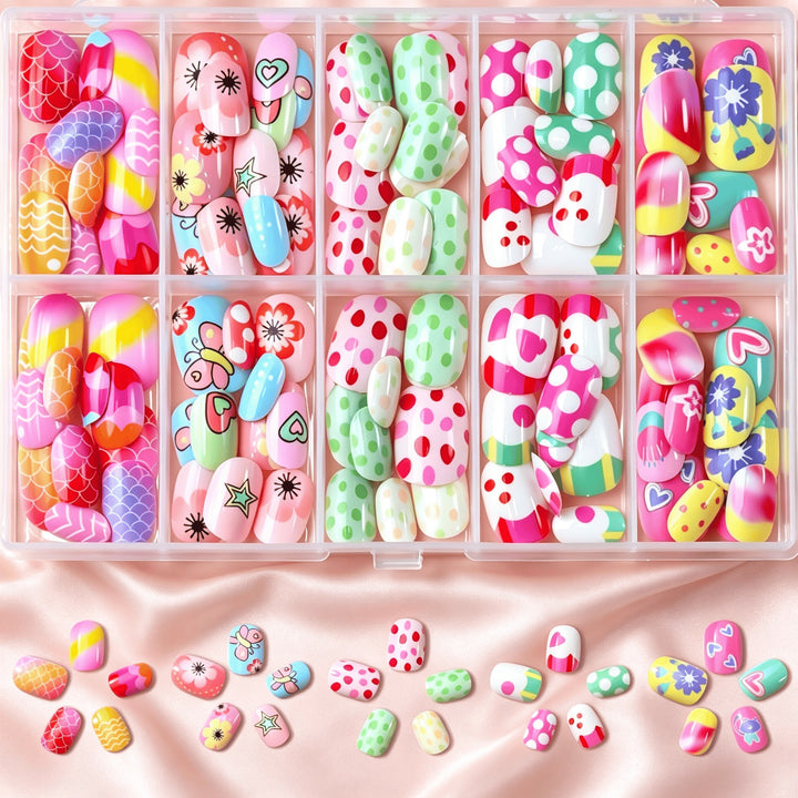 Decorative Nail Art Press-On Collection Stornfield