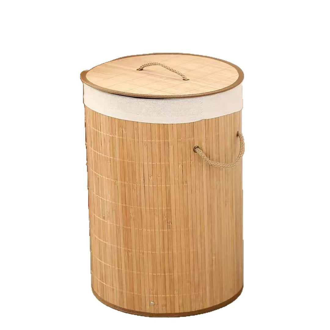 Stylish laundry basket with lid Stornfield