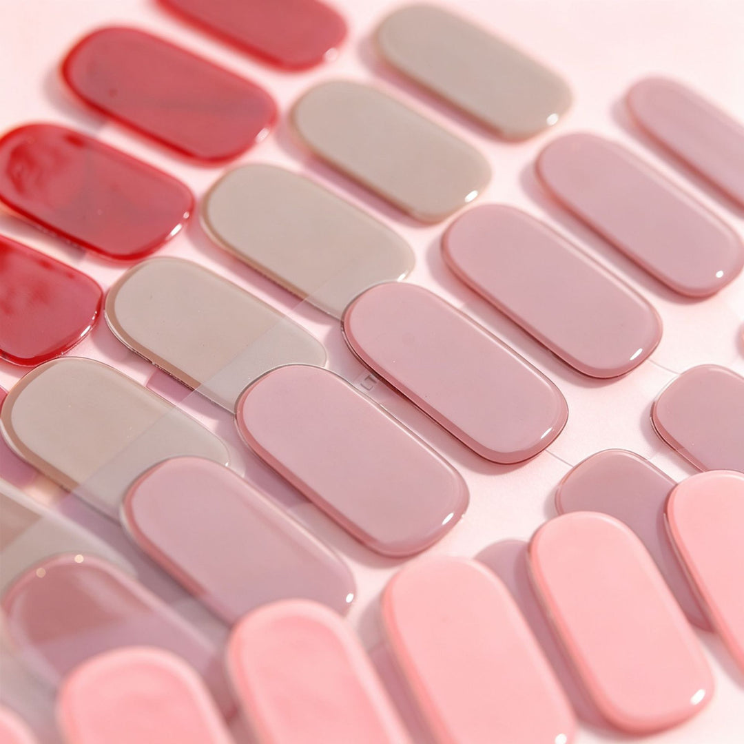 Premium Glossy Press-On Nail Set