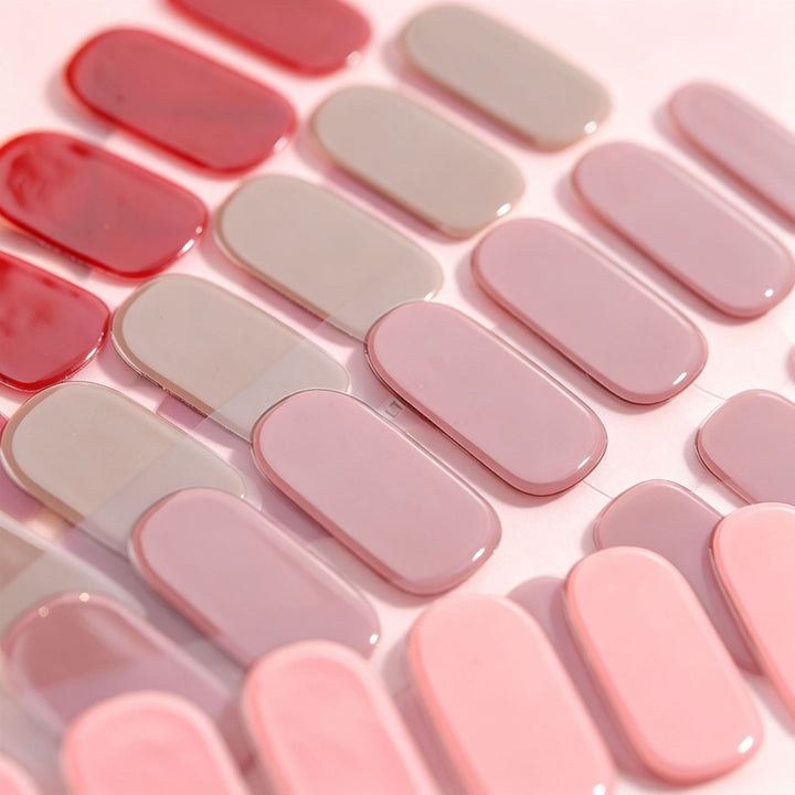 Premium Glossy Press-On Nail Set