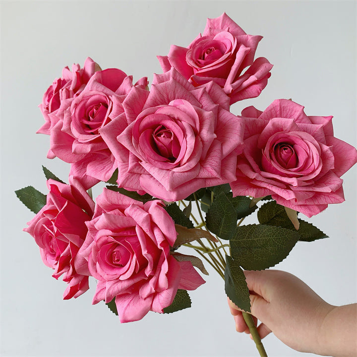 Decorative Faux Rose Bouquet