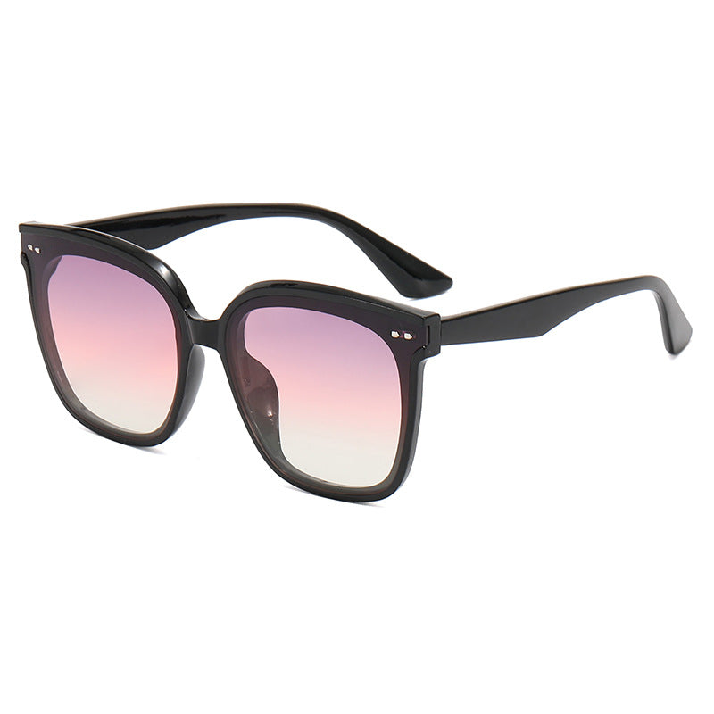 Ladies square sunglasses with mirrored gradient Stornfield