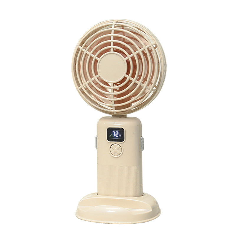 Women's Portable Mini USB Fan with LCD Display Stornfield