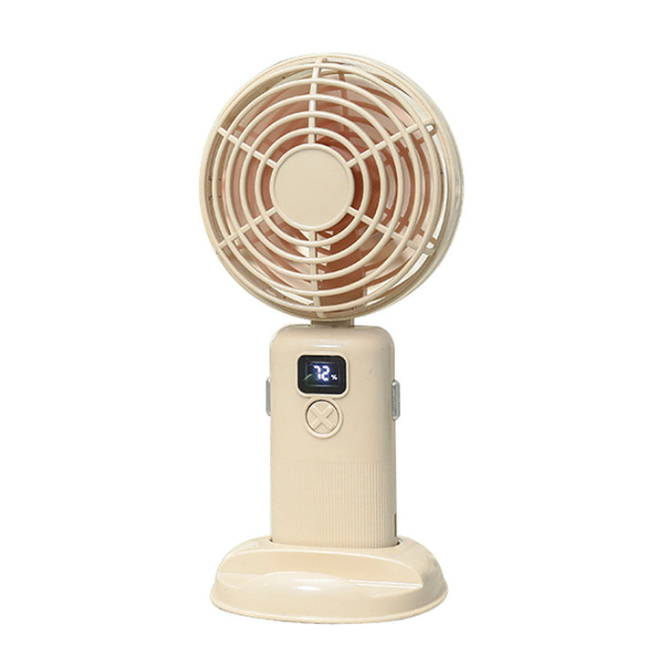 Women's Portable Mini USB Fan with LCD Display Stornfield
