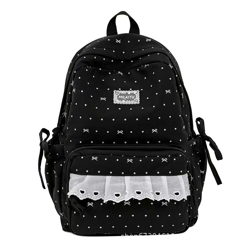 Decorative Ruffled Backpack Stornfield