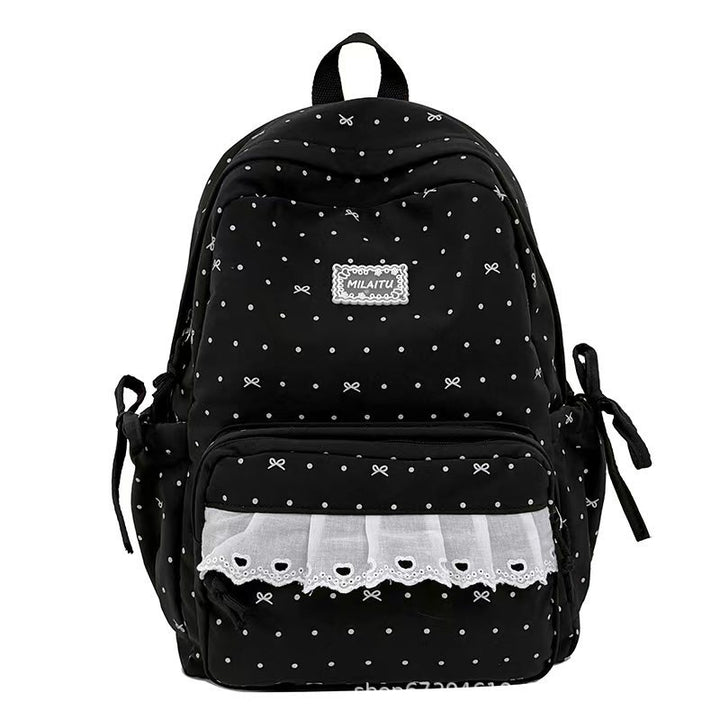 Decorative Ruffled Backpack Stornfield