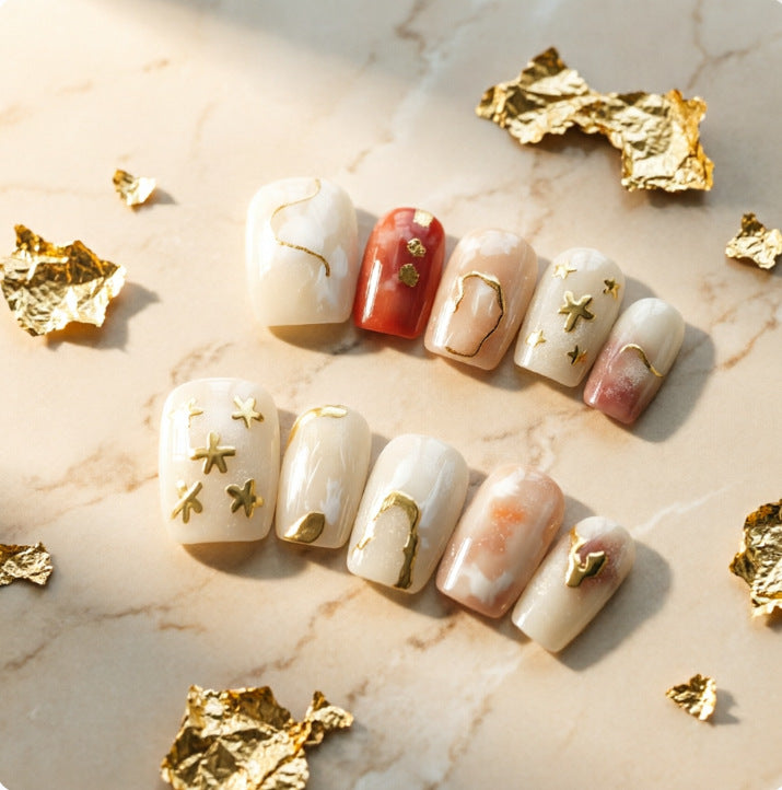 Exclusive Artificial Nails in Elegant Design Stornfield
