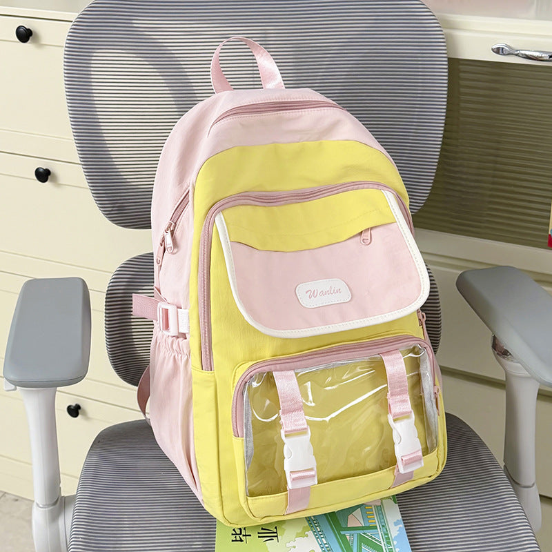 Multi-Pocket Transparent Backpack Stornfield