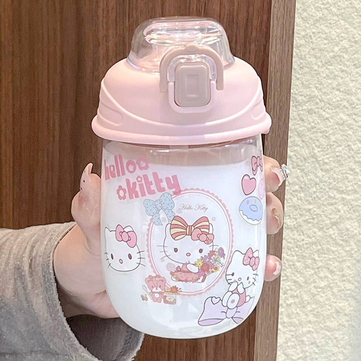 Women's playful drinking bottle with unique safety closure Stornfield
